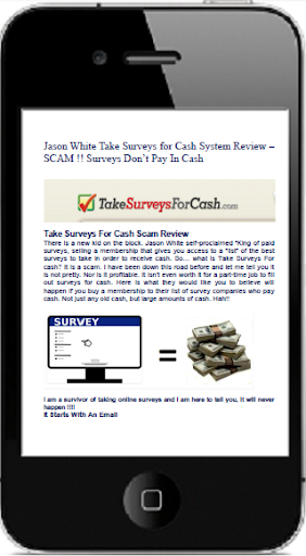 Take Surveys for Cash Review