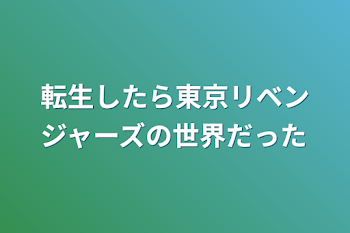 転生したら東京リベンジャーズの世界だった