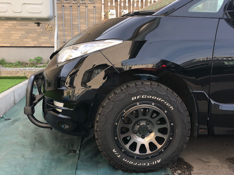 エスティマのGSR55W・アゲ・フォグランプ・Amazonでポチッと・デルタフォースオーバルに関するカスタム事例の投稿画像2枚目