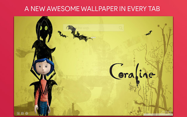 Coraline Wallpaper HD Custom New Tab