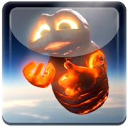 Space Man Flame Live WP 2.0 Icon