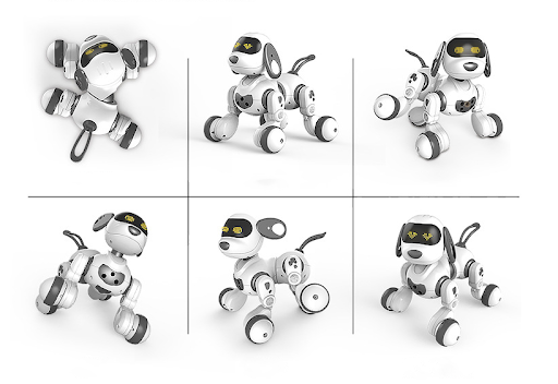 Title 3, Intelligent Remote Control Robot Dog Interactiv...