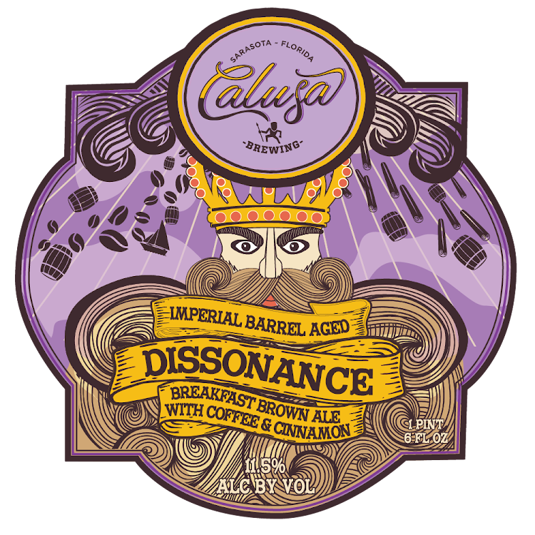 Logo of Calusa Barrel Aged Imperial Dissonance