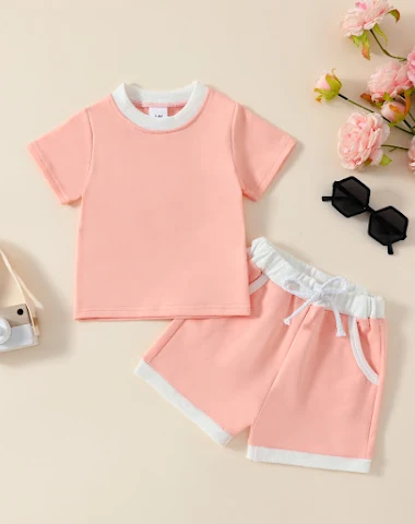 Zomer Casual Sport Stijl Pak Lichtg - 2