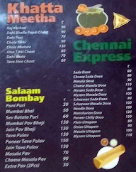 Cafe Bollywood menu 2