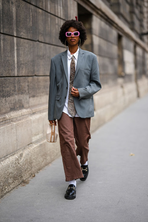 Fashion spotting at Paris Fashion Week Menswear Spring/Summer 2023.