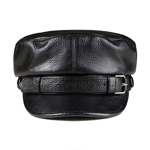 Title 7, Men And Women Fashion Retro Cowhide Beret