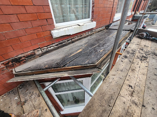 Old roof removed