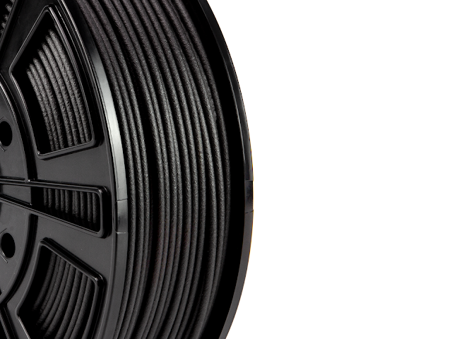 3DXTECH CarbonX Black Carbon Fiber ezPC Filament - (0.75kg) 2.85mm