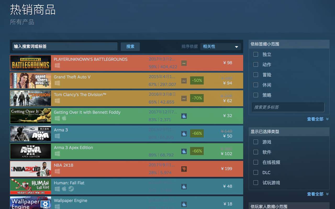 SteamRateHelper Preview image 1