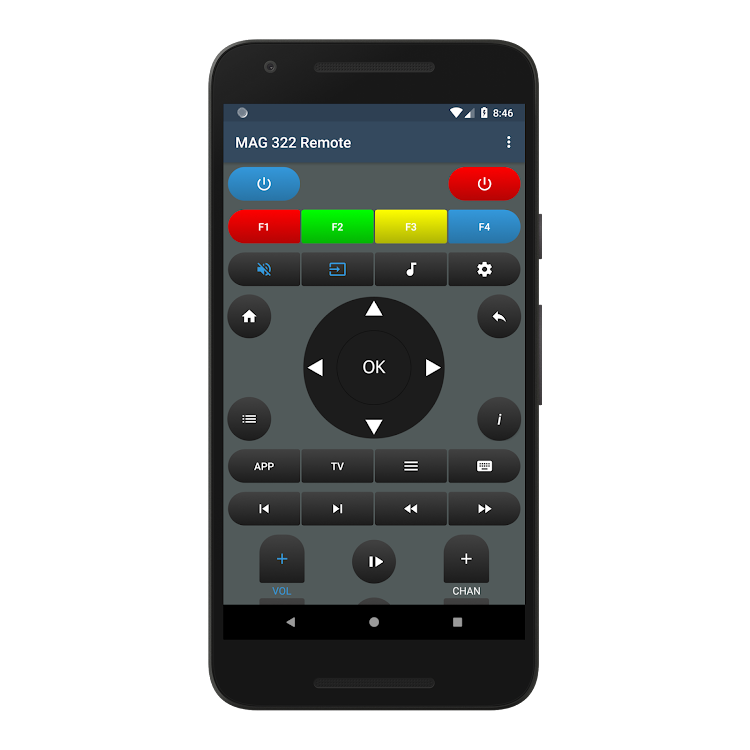 MAG 322 Remote - 1.8 - (Android)