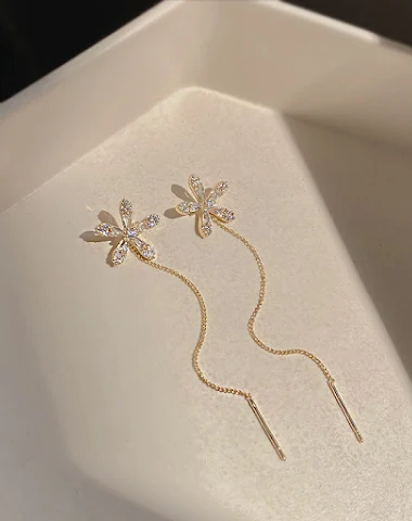 Boucles d'oreilles anti-perte à pom - 2