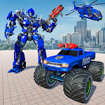 Cover Image of Baixar Robô Monster Truck da Polícia dos EUA 1.12 APK