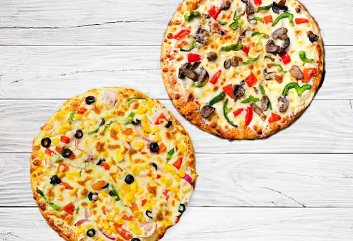 Two Cheese Burst Pizza@799 Onwards [Save Upto 50%]