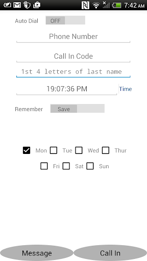 Drug Screen Dialer