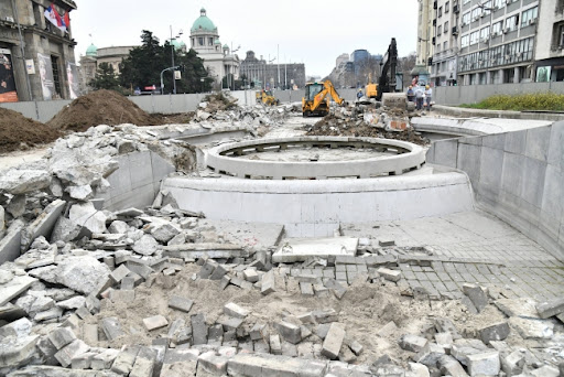 Šapić: Nova fontana na Trgu Nikole Pašića biće po uzoru na staru