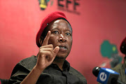 EFF leader Julius Malema said South African women still lived under a dark cloud of fear, abuse, economic and social exclusion. File photo. 