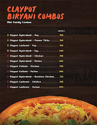 Potful - Claypot Biryanis menu 4