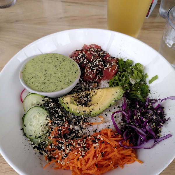 Gluten-Free Poke at Kitava