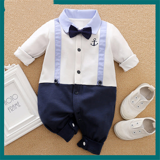 Title 3, Malapina Newborn Baby Boy Rompers Summer Clothe...