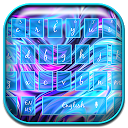 Neon Galaxy Keyboard Theme 10001002 APK Скачать