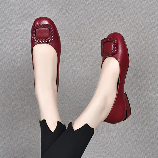 Title 3, Soft Leather Beef Tendon Soft Bottom Leather Sh...
