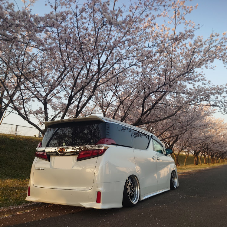 ヴェルファイアのPickUpチャレンジ・標準バンパー・被らないStyle・あなたの車へのこだわりは？・ニューホイール着弾😍に関するカスタム事例の投稿画像2枚目