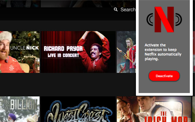 AutoNetflix chrome extension
