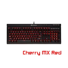 Bàn phím cơ CORSAIR K68 (Full size/Cherry MX Red/Đỏ) CH-9102020-NA