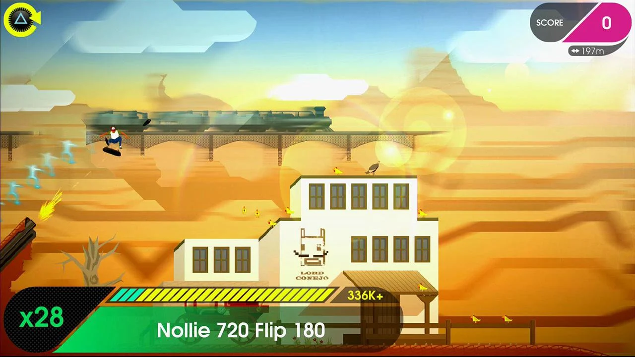   OlliOlli2: Welcome to Olliwood: captura de pantalla 