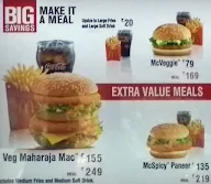 McDonald's menu 7