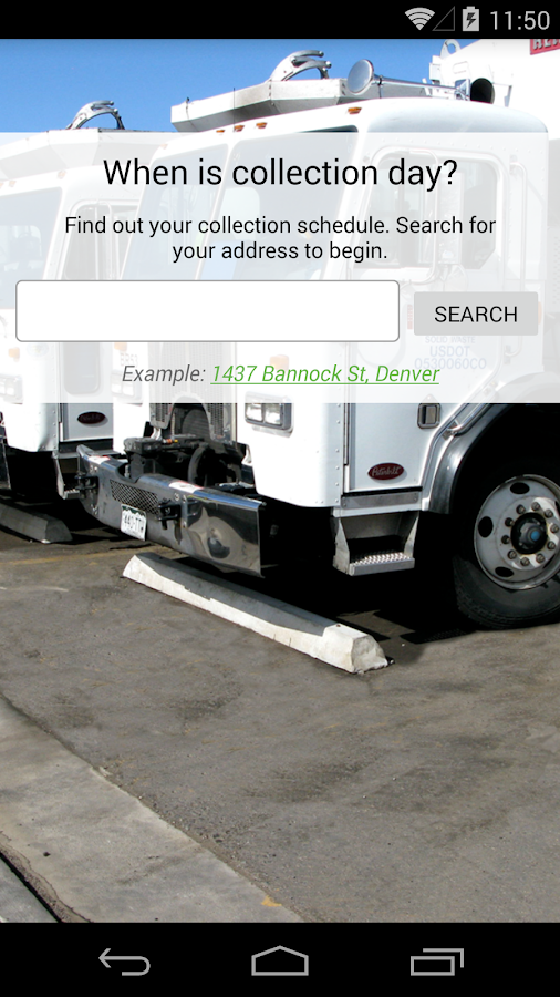 Local recycling apps