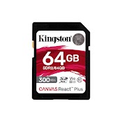 Thẻ Nhớ Kingston Sd Canvas React Plus 64Gb – Sdr2/64Gb - Hàng Chính Hãng