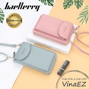 [Freeship, Hỏa Tốc]Túi Ví Đeo Chéo Baellerry Mẫu 1 Mini Dáng Đứng, Để Vừa Điện Thoại Smartphone, Iphone - Vi08591