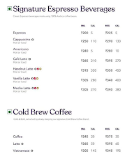 The Coffee Bean And Tea Leaf menu 4