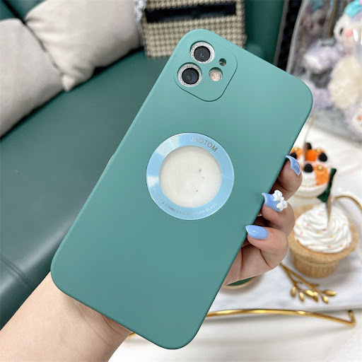 Title 1, Lens All-inclusive Liquid TPU Window Phone Case...