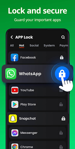 Screenshot App Lock - Applock Fingerprint