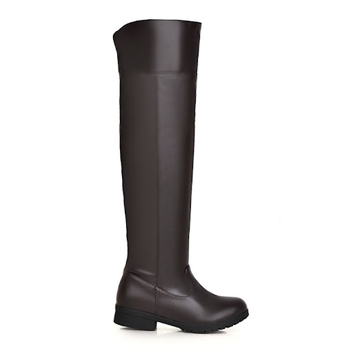 Title 6, Womens Stretch Over The Knee Boots with Thick ...