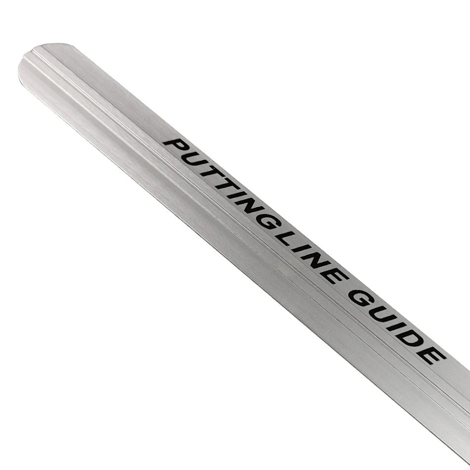 Outil d'entraînement de guidage de trajectoire de putter avec tige de poussée en alliage d'aluminium Améliorez votre putting pour plus de précision et de maîtrise