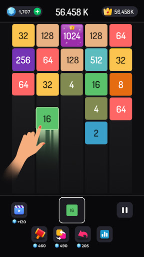 Screenshot 2048 Merge Games - M2 Blocks