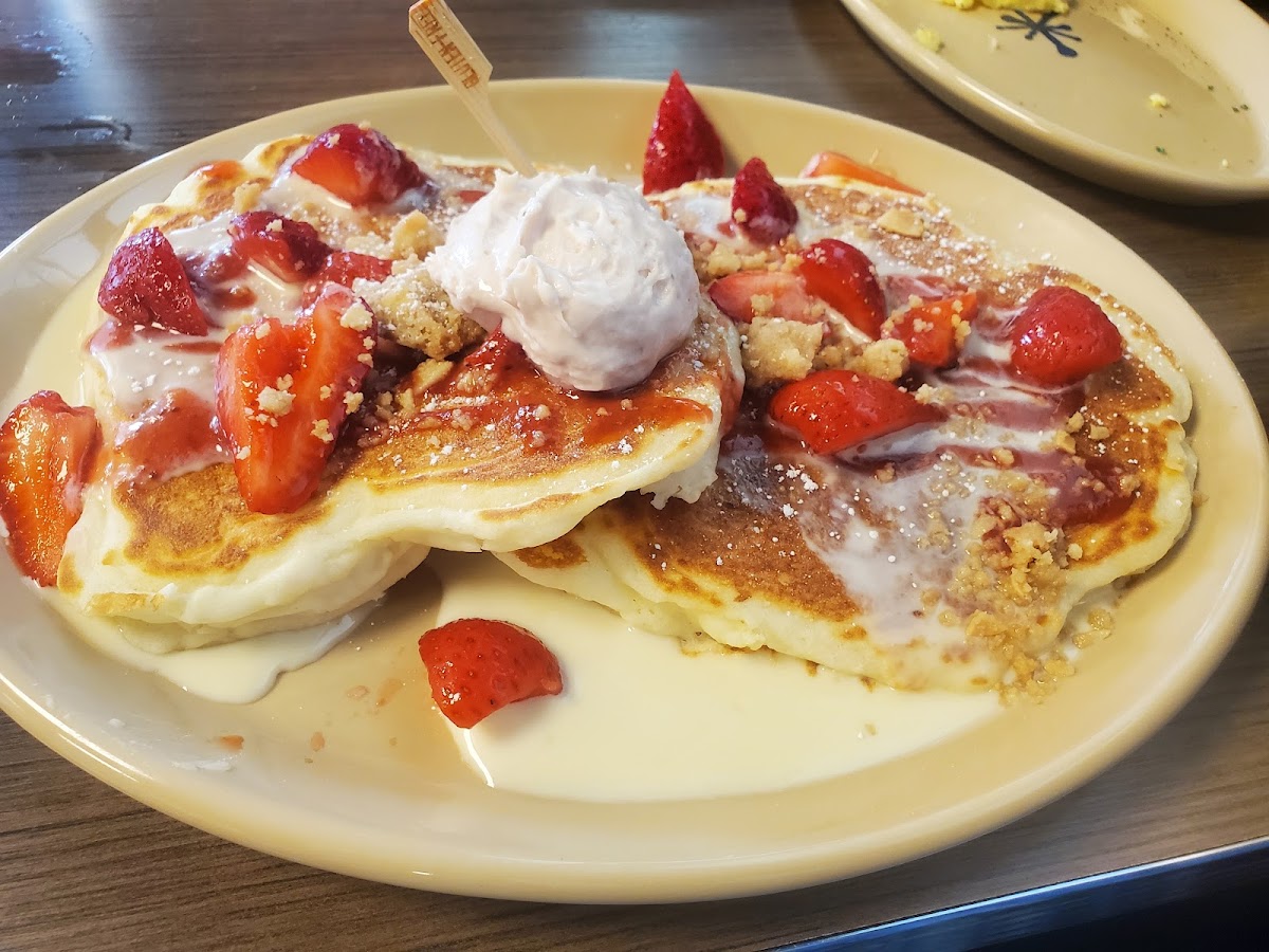 Strawberry Shortcake Pancakes