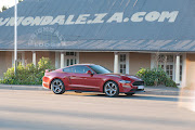 The Mustang GT CS sees out the sunset in Uniondale.