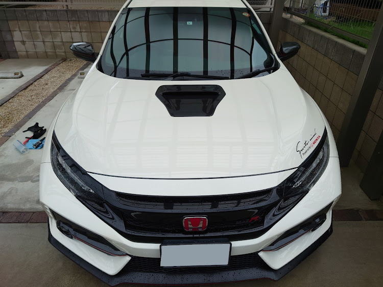 シビックタイプRのプチカスタム・ドライカーボン・密会プチオフ・取引オフ・AXIS-PARTSに関するカスタム事例の投稿画像11枚目