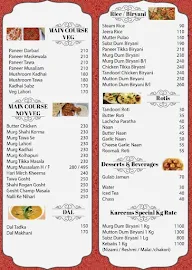 Kareem's menu 3