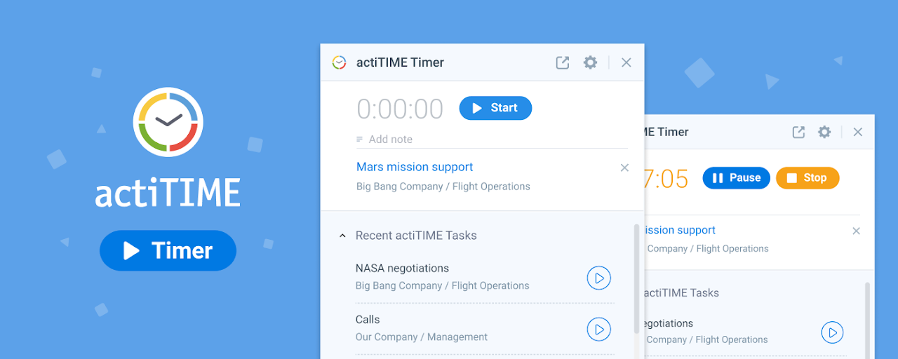 actiTIME Time Tracking & Project Management Preview image 2