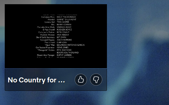 Netflix - Roll Credits chrome extension