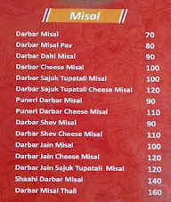 Misal Darbar menu 3