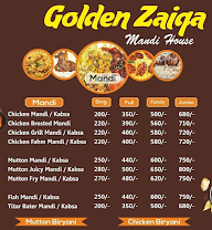 Zaiqa House menu 1