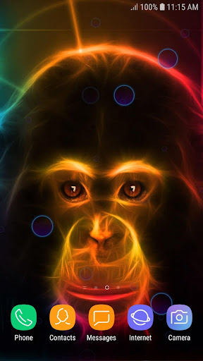 Neon Animals Wallpaper HD