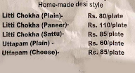 Chakam Chukam menu 1